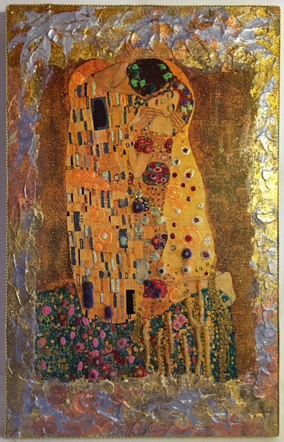 Wool Klimt Kiss