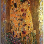 il bacio di Klimt in lana.jpg